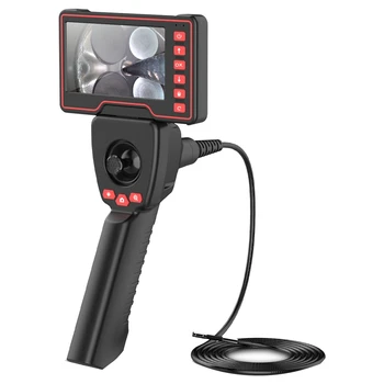 1 Kos 360°Izražanju Industrijske Endoskop Kamera Črna ABS Prilagodljiv Avtomobil Pregleda vozila Krmilni Borescope