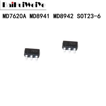 10Pcs MD8941 MD8942 MD7620A MD7620 SMD SOT23-6 Novih Dobre Kakovosti Chipset
