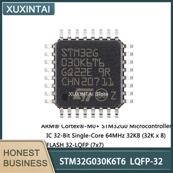 10Pcs/Veliko Novo Izvirno STM32G030K6T6 STM32G030 Mikrokrmilnik IC 32-Bit Single-Core 64MHz 32KB (32K x 8) FLASH 32-LQFP (7x7)