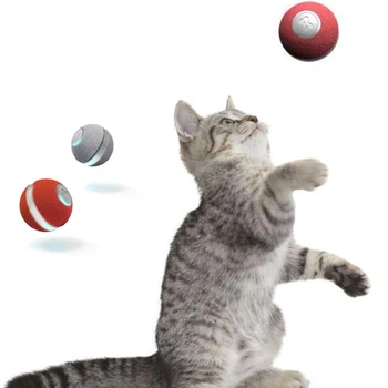 2023 Cheerble Mačka Žogo Igrače Samodejno Vozni Pametna Mačka Igrače Draži Mačke, Psi, Inteligentni Samodejni Chargeble Ugriz-odporne Žogo