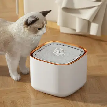 3L Mačka Razpršilnik Vode za Pitje Skledo Samodejno Recirculate Filtriranje Hišne Mačke Pijem USB Električni Izklop Mačka Vodnjak