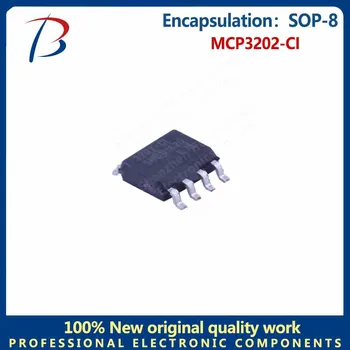5pcs Je MCP3202-CI digitalno-analogni pretvornik je pakiran s SOP-8 silkscreen 3202-CI