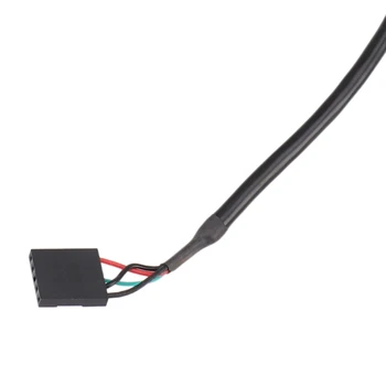 (6-Pack-gnome) 50 CM 5 Pin matična plošča Ženska Glava Za Mikro-USB Moški Adapter Dupont Podaljšek Kabla (5Pin/Mikro-USB)