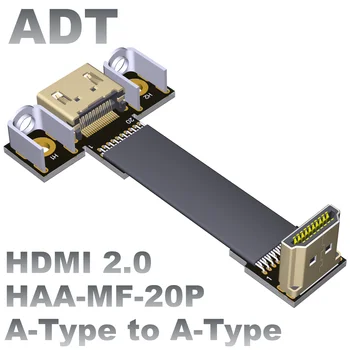 ADT Standard HDMI2.0 moški ženske vgrajen podaljšek kabel (tip A tip) podpira 2K/144hz 4K/60Hz