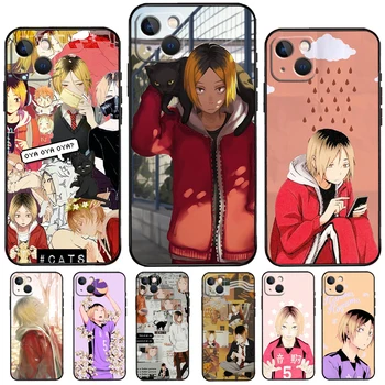 Anime Kozume Kenma Haikyuu Primeru Telefon Za iPhone 11 14 Pro Max 12 X Mini XS XR 7 8 Plus SE 2020 13 Pro Max Mehko Pokrov