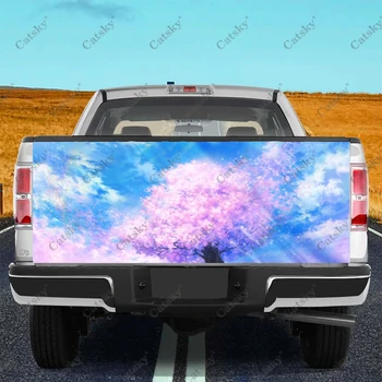 anime češnjev cvet japonske Avtomobilske nalepke tovornjak zadaj rep spremembe slikarstvo primerna tovornjak bolečine embalaža pribor decals