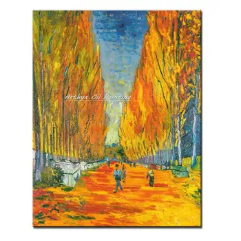 Arthyx,Ročno Poslikane, Vincent Van Gogh Znanih Oljna Slika Na Platnu,Povzetek Drevo Landscaps Slike Wall Art Za Dekoracijo Doma