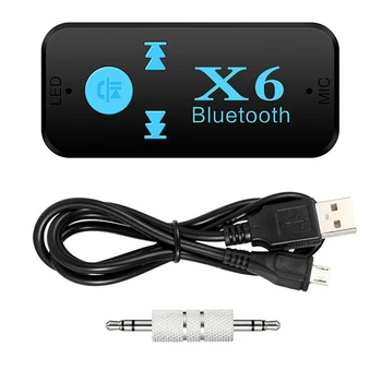Aux Bluetooth Adapter Za Avto, 3.5 mm Jack USB Bluetooth4.0 za lancer nissan marca obratno gol volkswagen vectra i30 ix25 fiat 500
