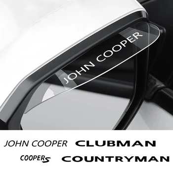 Avto Dež Obrvi Rearview Rainproof Pribor Za Mini John Cooper R56 F56 Countryman R60 F60 Clubman F54 R55 Coopers R50 F55