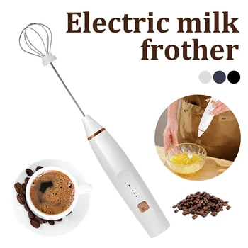 Brezžični Mleka Frothers Prenosni Električni Ročni Mešalnik Z USB Mini aparat za Kavo Mešalnikih Mešalnik Za Kavo Cappuccino Smetane