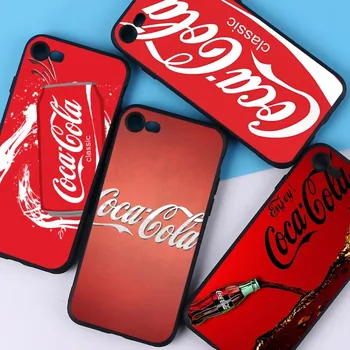 C-Coca-Cola Primeru Telefon Za IPhone 14 11 12 13 Mini Pro XS Max Kritju 6 7 8 Plus X XR SE 2020 Funda Lupini