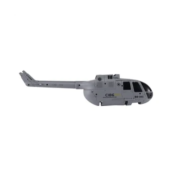 C186 C-186 Pro Shell Pokrovček Nastavite RC Helikopter, Letalo Drone Rezervnih Delov za Nadgradnjo Opreme,Siva