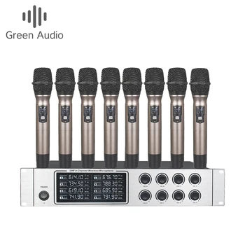 GAW-U8804 Strokovno UHF brezžični mikrofon digitalni konferenčni sistem, KTV petje fazi ozvočenje oprema