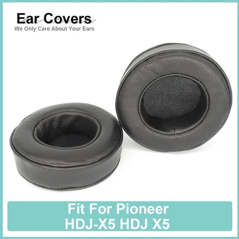 HDJ-X5 HDJ X5 Earpads Za Pioneer Slušalke Ovčje kože Mehko Udobno Earcushions Pena Blazine
