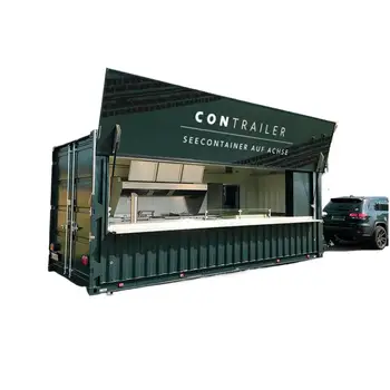 Hrana Tovornjak Razkošno Shipping Container Bar Kuhinja Montažne Restavracija Prikolico Kave Kiosk Za Prodajo
