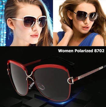 LIOUMO Luksuzni Polarizirana sončna Očala Ženske Modna sončna Očala Za Potovanje Nakupovanje Očala Gradient Rjave Leče dames zonnebril