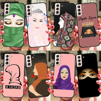 Muslimanski Islamske arabski Hidžab Dekle Ohišje Za Samsung Galaxy S23 Ultra Opomba 20 10 S9 S10 Plus S20 S21 FE S22 Ultra Telefon Kritje
