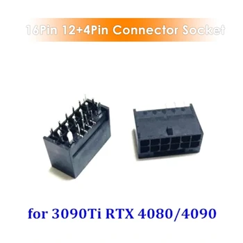 PCIE 5.0 12+4Pin 16Pin Priključek 12VHPWR Stanovanj Terminal Zatiči za 3090TI