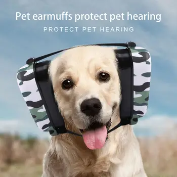 Pet Naušniki Glavo-nositi opremo za Zaščito Sluha Anti-hrup Psi Dobave Naušniki, Naušniki Večfunkcijsko Pet Zmanjšanje Kritje Hrupa