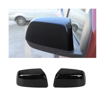 Rearview Mirror Kritje Strani Ogledalo Pokrov, Okvir Trim Nalepke za Chevrolet Colorado GMC Canyon 2014-2022, ABS Črna