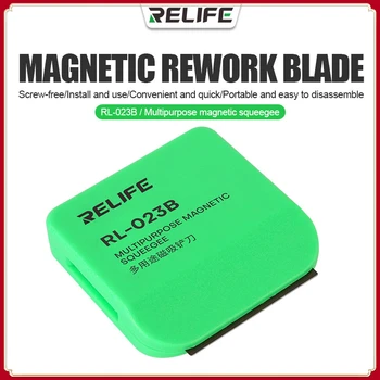 RELIFE RL-023B Večnamenske Magnetne Lopato za Mobilni Telefon Polarizer Odstranite Zaslon OCA Suho Lepilo Odstranite Zaslon Popravila Rezanje