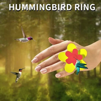 Ročni Hummingbird Obroč Podajalniki Okno Mrmranje Prostoživečih Ptic, Podajalniki Orodja za na Prostem Dobave
