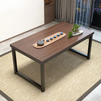 Sodobno minimalistično gospodinjski novi Kitajski slog balkon majhne čaj tabelo veliko ploščo mizo čaj stol za eno mizo šest stolov