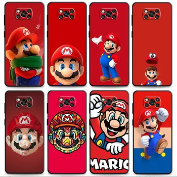 Super Marios Bross Kritje Za Xiaomi MI POCO X3 NFC 11T 5G 11 Lite POCO X4 Pro POCO M3 10T Pro 9T 12 Opomba 10 Pocophone F1