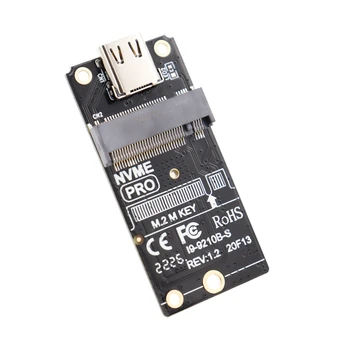 TIP-C za M2 Adapter NVME/NGFF SSD Adapter NVMe Ohišje M. 2 na USB 3.1 Tip-C Podporo M2 SSD 2230/42/60/80