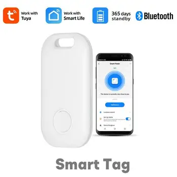 Tuya Smart Življenje Izgubil Proti Alarm Denarnice Zakleniti Odkritelj Smart Tag Bluetooth GPS Tracker napravica Ključnih Verige Pet Otrok Tracker