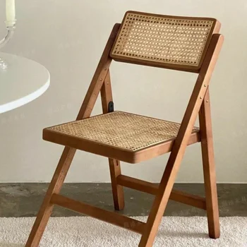 Uporablja stoli, doma zložljiva backrests, preprost masivnega lesa kavarni stoli