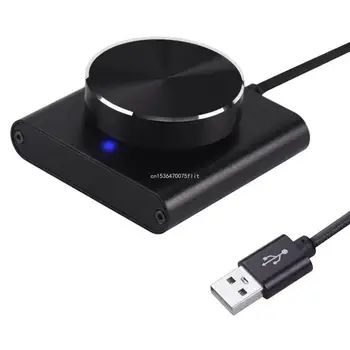USB Nadzor Glasnosti, Računalniške Glasnost Zvočnika Daljinski upravljalnik Gumb z Eno Tipko za Izklop Funkcije za XP/Vista Dropship