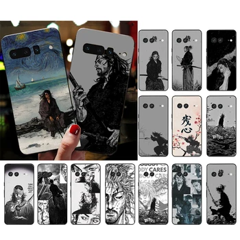 Vagabond Manga Samurai Umetnosti Primeru Telefon Za Google Slikovnih pik 8 7 Pro 7A 7 6A 6 Pro 5A 4A 3A Pixel 4 XL Slikovnih pik 5 6 4 3A XL
