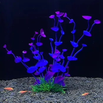 Večbarvne Plastične Umetnih Podvodnih Rastlin Nežen Retro Vintage Ponaredek Vodo, Travo Gospodinjski Aquarium Fish Tank Dekoracijo