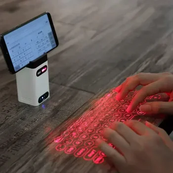 Virtualni Laserski Tipkovnico Bluetooth Se Dotaknite Projektor Telefonske Tipkovnice Za Računalnik, Iphone Pad Prenosni Računalnik Z Miško Funkcija