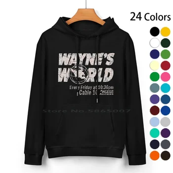 Wayne _ S World ( Snl ) Čistega Bombaža Pulover S Kapuco Jopica 24 Barve Smešno Ideja Humor Rojstni Dan Michael Myers Halloween Ponudbo Pregovorov