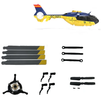 YuXiang YXZNRC F06 6CH Dvojno Brushless Motor RC Helikopter Komponente, Rezilo Glavni Odbor, Električno Nastavljiva Rotorja Objemka, itd
