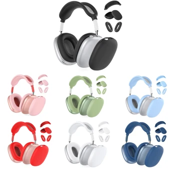 Za Apple,Airpods Max Slušalke Pokrijemo S Slušalko Žarek Pokrov Dustproof Slušalke Silikonske Blazinice Primeru Mehko Earmuff