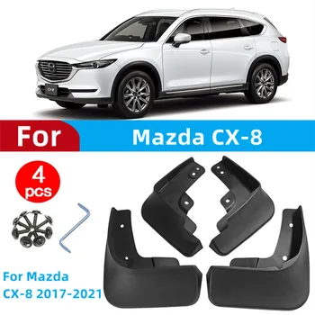 Za Mazda CX-8 2017 2018 2019 2020 2021 Blato Zavesice Spredaj Zadaj Blato Kritje Stražar Blatnika Kolo Fender Dodatki