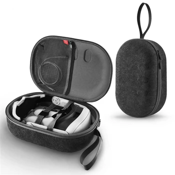 za Quest 3 VR Slušalke Vrečko za Shranjevanje Prenosni Potovalni kovček Trd EVA Črno Siva
