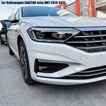 Za VW Volkswagen SAGITAR Jetta MK7 2019~2021 Avto Dodatki Sprednji Odbijač za Ločevanje Strani Kotu Luči za Meglo Canards Kritje Nalepke