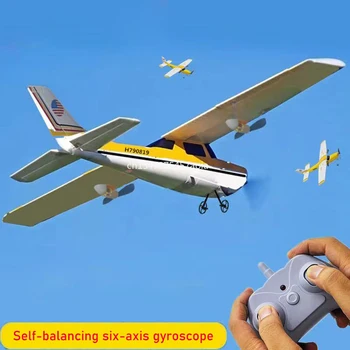 Šest-osni daljinsko upravljanje zrakoplova potniških letal anti-padec fiksno krilo jadralni model s samodejno izravnavo brnenje igrača
